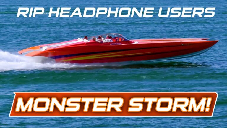 Loud Powerboats at Monster Storm Poker Run!