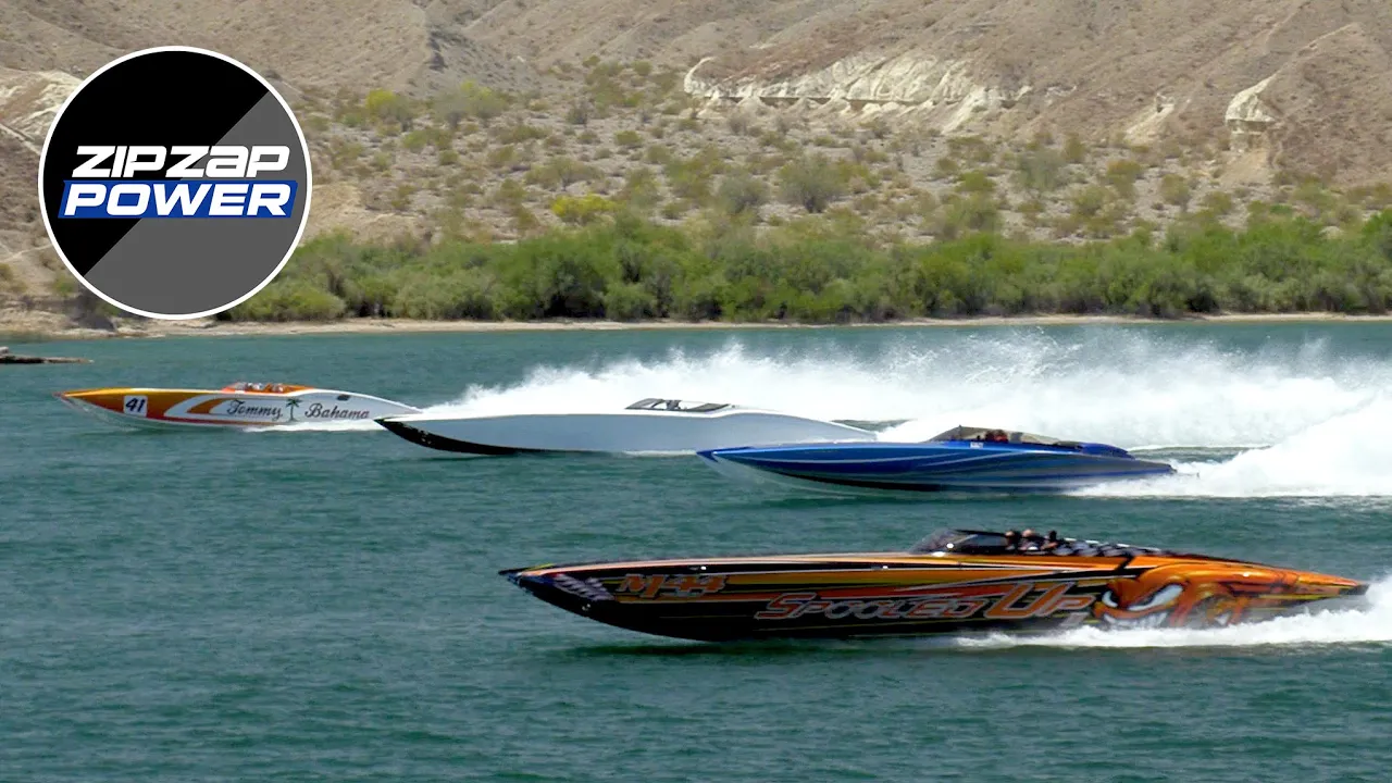 Powerboat Flyby!