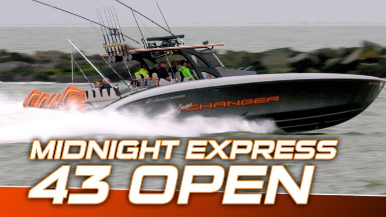 Read more about the article Midnight Express Fishing Equipped Powerboat Running Ocean City Inlet